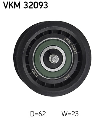 SKF Vezetőgörgő, hosszbordás szíj VKM32093_SKF